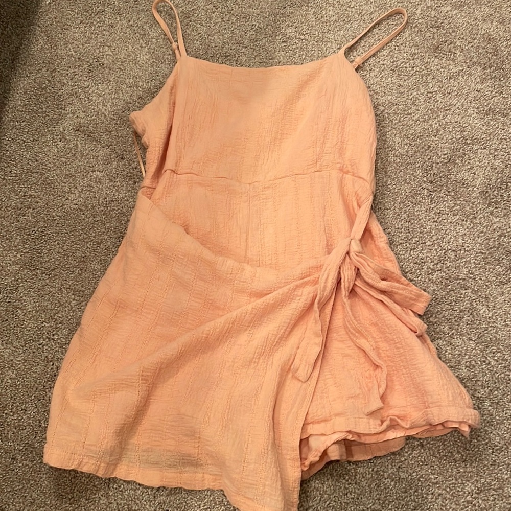 Coral romper , perfect for summer !